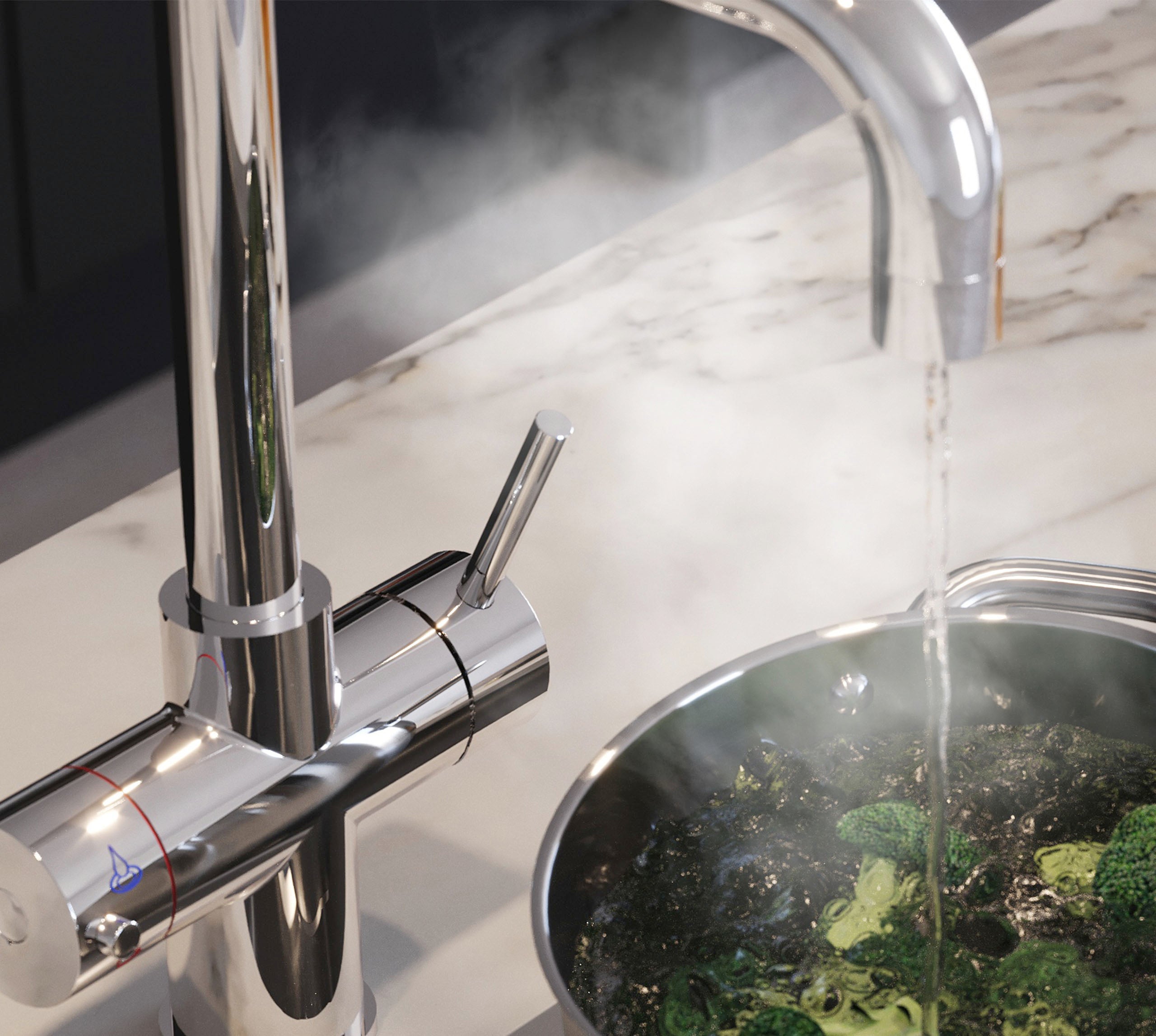 Matching Kitchen and Bathroom Tap Finishes Across a Project