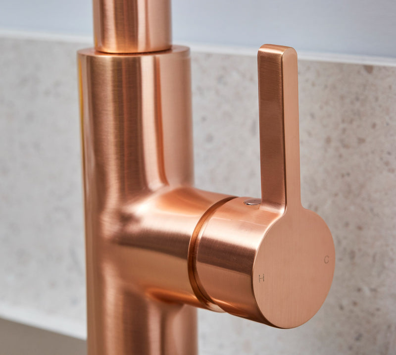 Rose Gold Taps
