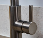 Clifford Square 90 degree Single Lever Tap - Gun Metal