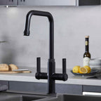 Artesano 3-in-1 D Shape Boiling Water Tap - Matt Black