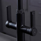 Artesano 3-in-1 D Shape Boiling Water Tap - Matt Black