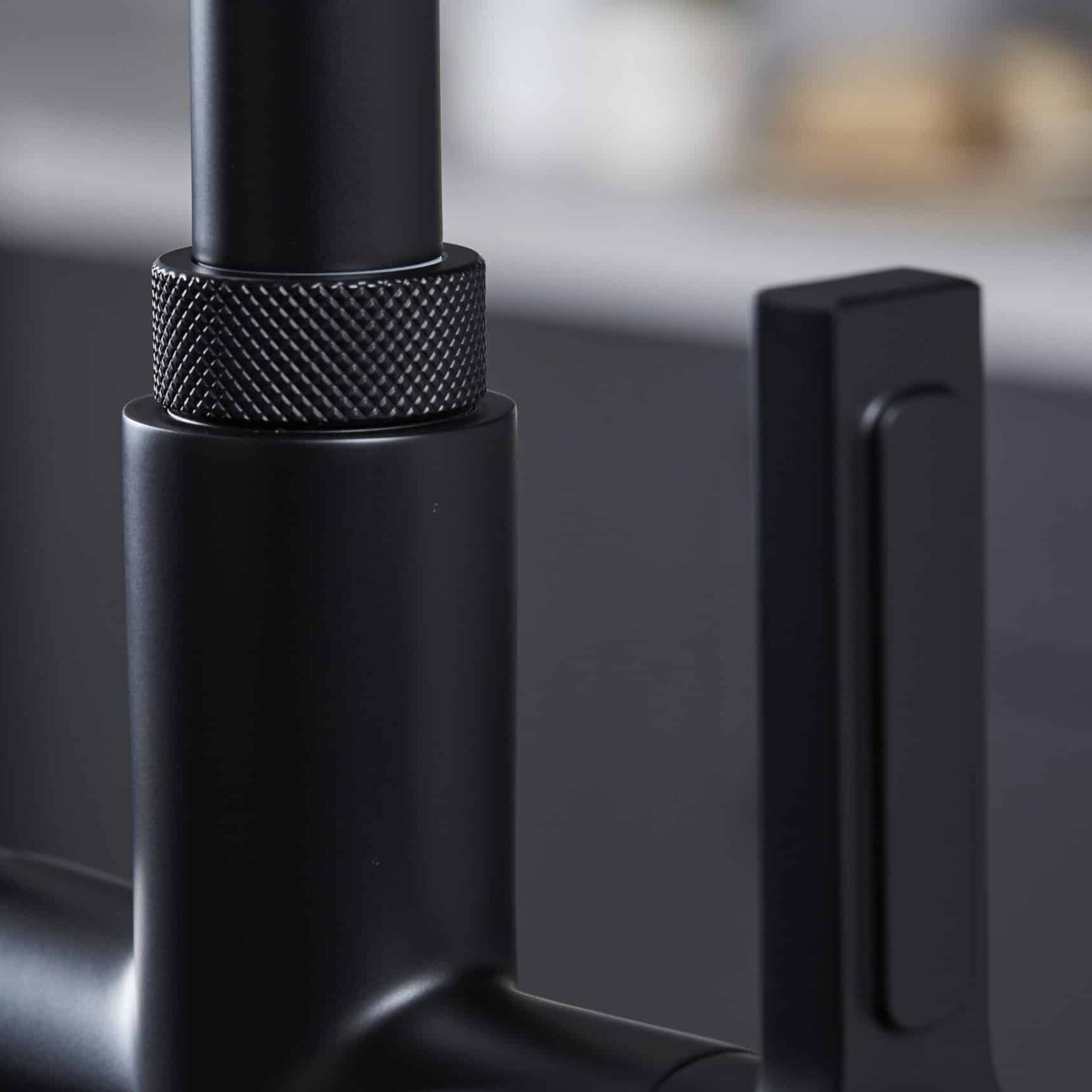 Artesano 3-in-1 D Shape Boiling Water Tap - Matt Black