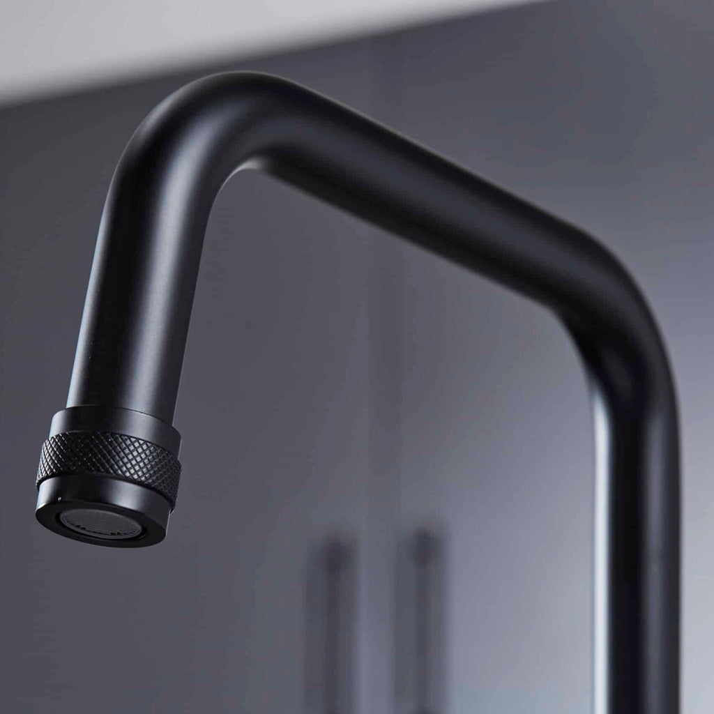 Artesano 3-in-1 D Shape Boiling Water Tap - Matt Black