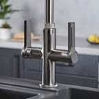 Artesano 3-in-1 D Shape Boiling Water Tap - Brushed Nickel