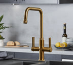 Artesano Monobloc Tap Brushed Brass