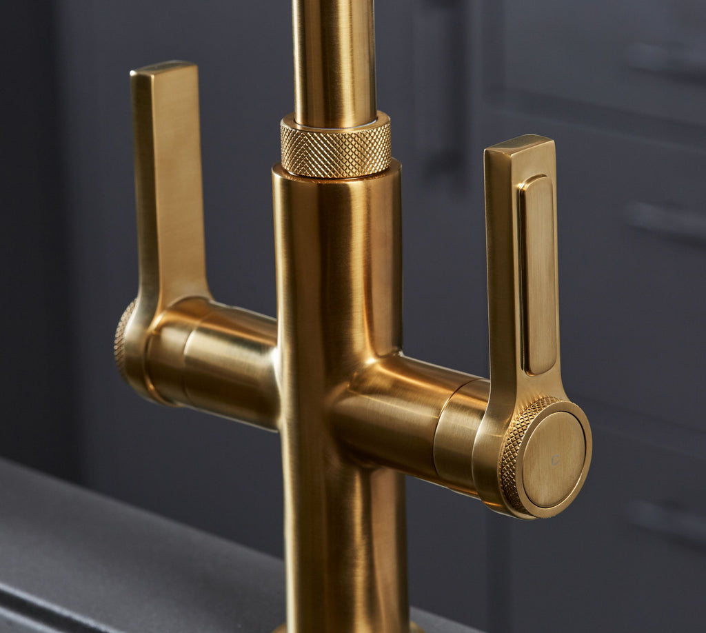 Artesano Monobloc Tap Brushed Brass