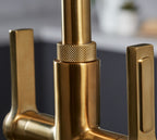 Artesano Monobloc Tap Brushed Brass