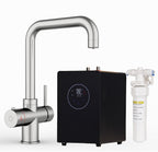 Athena 3-in-1: D-Shape - Brushed Nickel