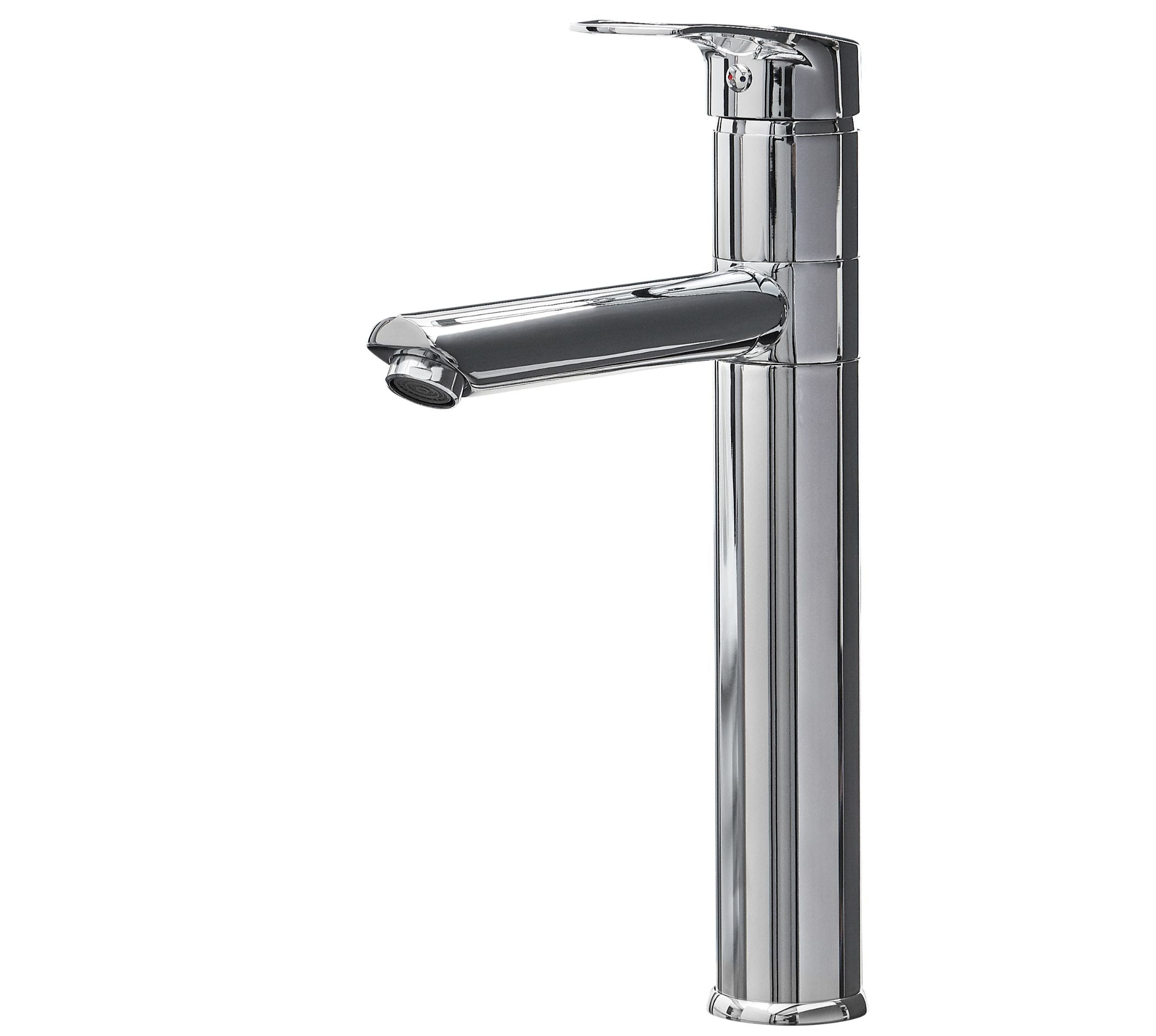 Aysgarth Mono Bloc Single Top Lever, Round Body Tap - Chrome