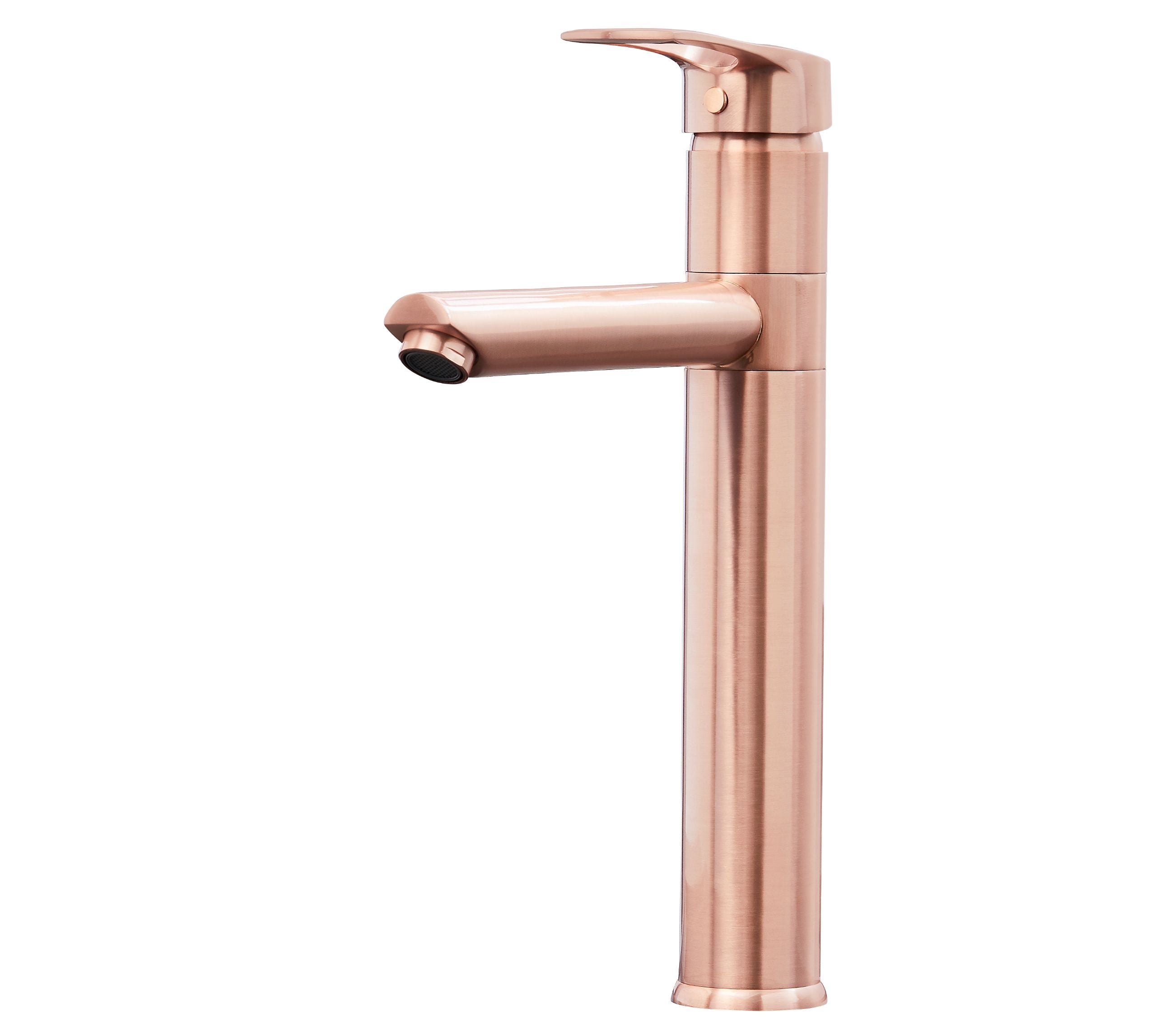Aysgarth - Mono Bloc Single Top Lever, Round Body Tap - Copper