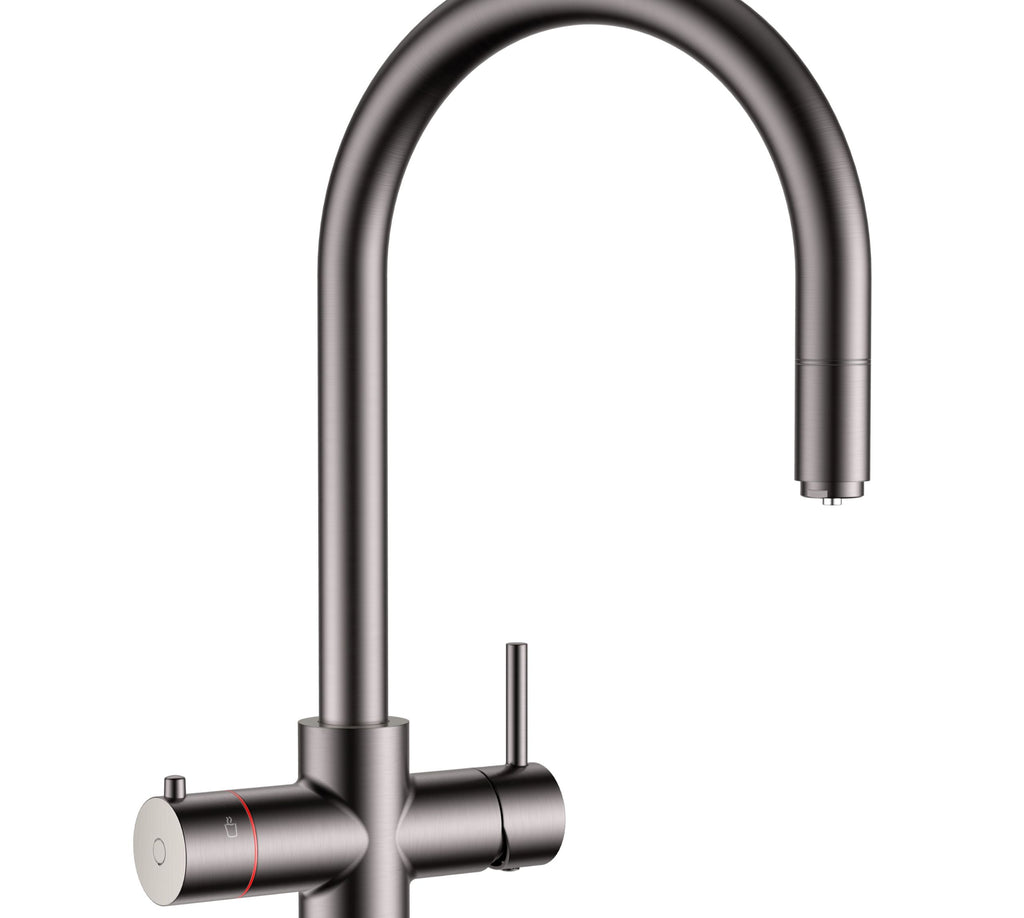 Astra 3-in-1 Pull-Out: Swan Neck - Gun Metal