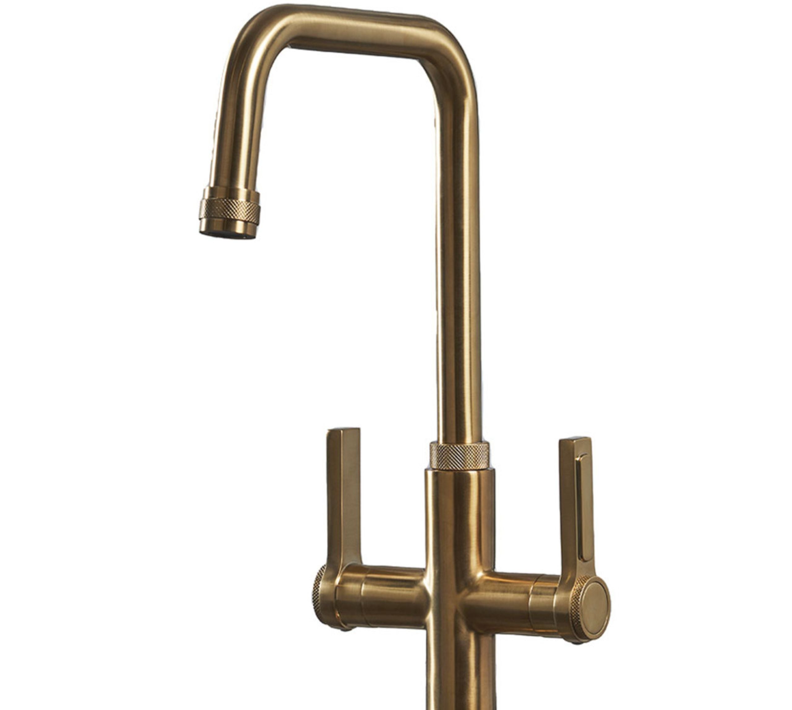 Artesano Monobloc Tap Brushed Brass