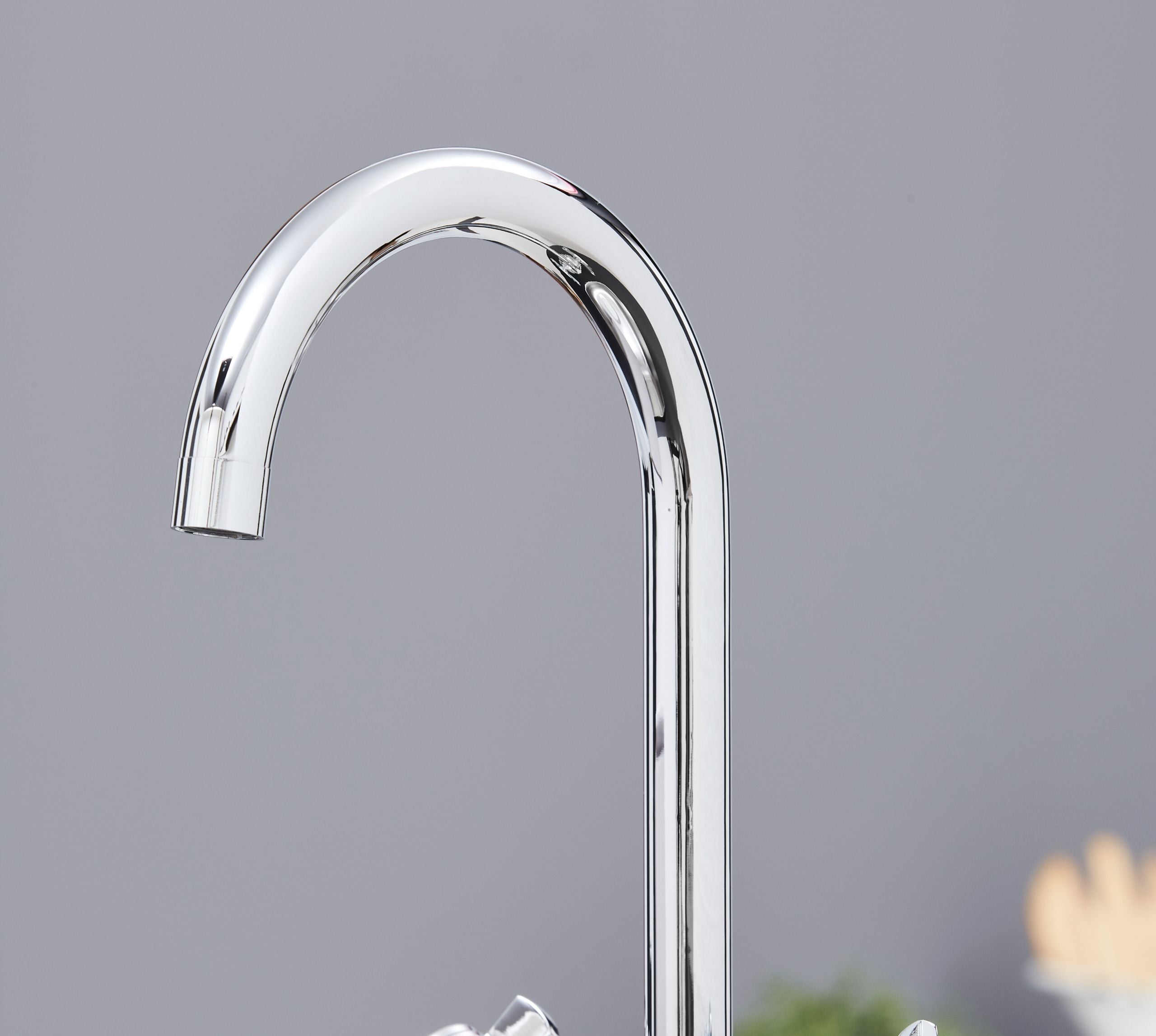 Colonial Twin Handle Mono Bloc tap - Chrome