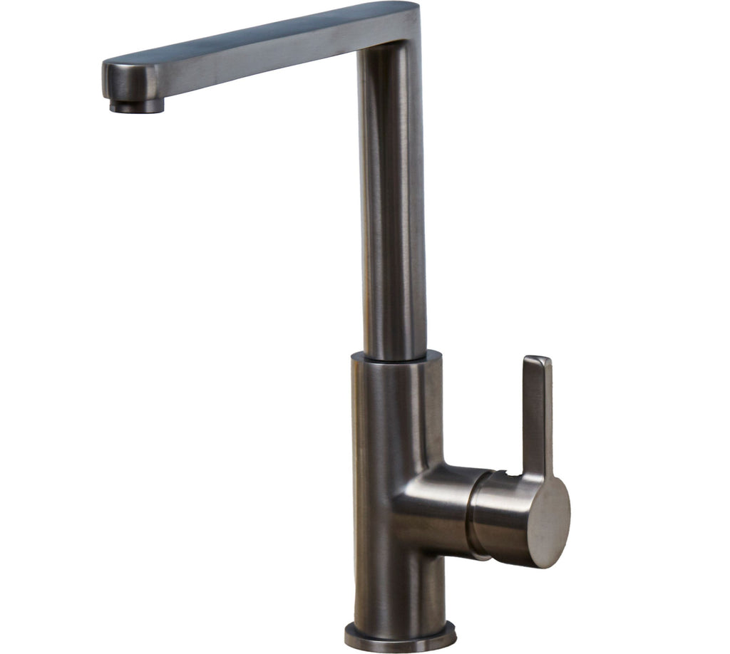 Clifford Square 90 degree Single Lever Tap - Gun Metal