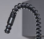 Durham Single Lever Flexi Swan Neck Mono Bloc Tap - Matt Black