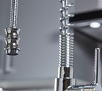 Durham Single Lever Flexi Swan Neck Mono Bloc Tap - Chrome