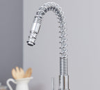 Durham Single Lever Flexi Swan Neck Mono Bloc Tap - Chrome