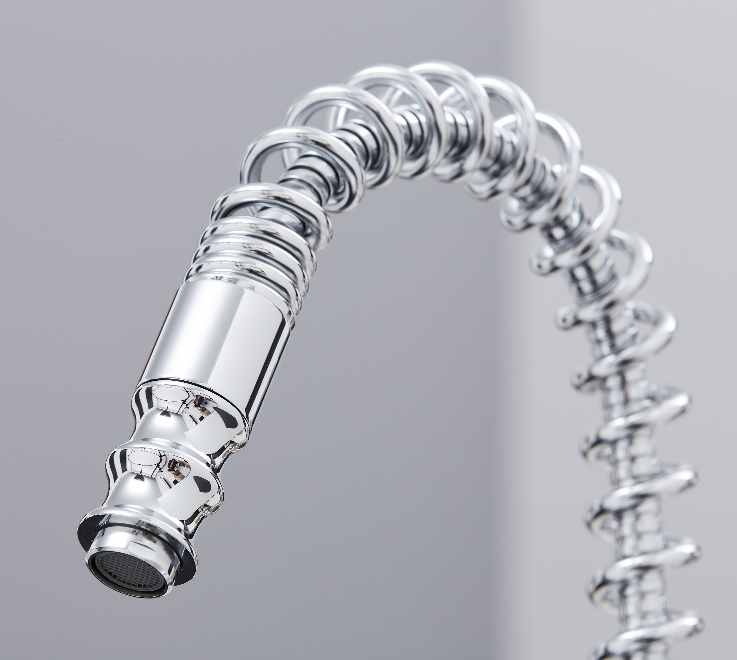 Durham Single Lever Flexi Swan Neck Mono Bloc Tap - Chrome