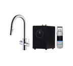 Platinum 4-in-1 Pull-Out: Swan Neck - Chrome