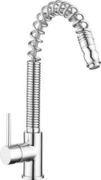 Durham Single Lever Flexi Swan Neck Mono Bloc Tap - Chrome