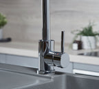 Elera D Single Lever D Shaped Mono Bloc Tap - Chrome
