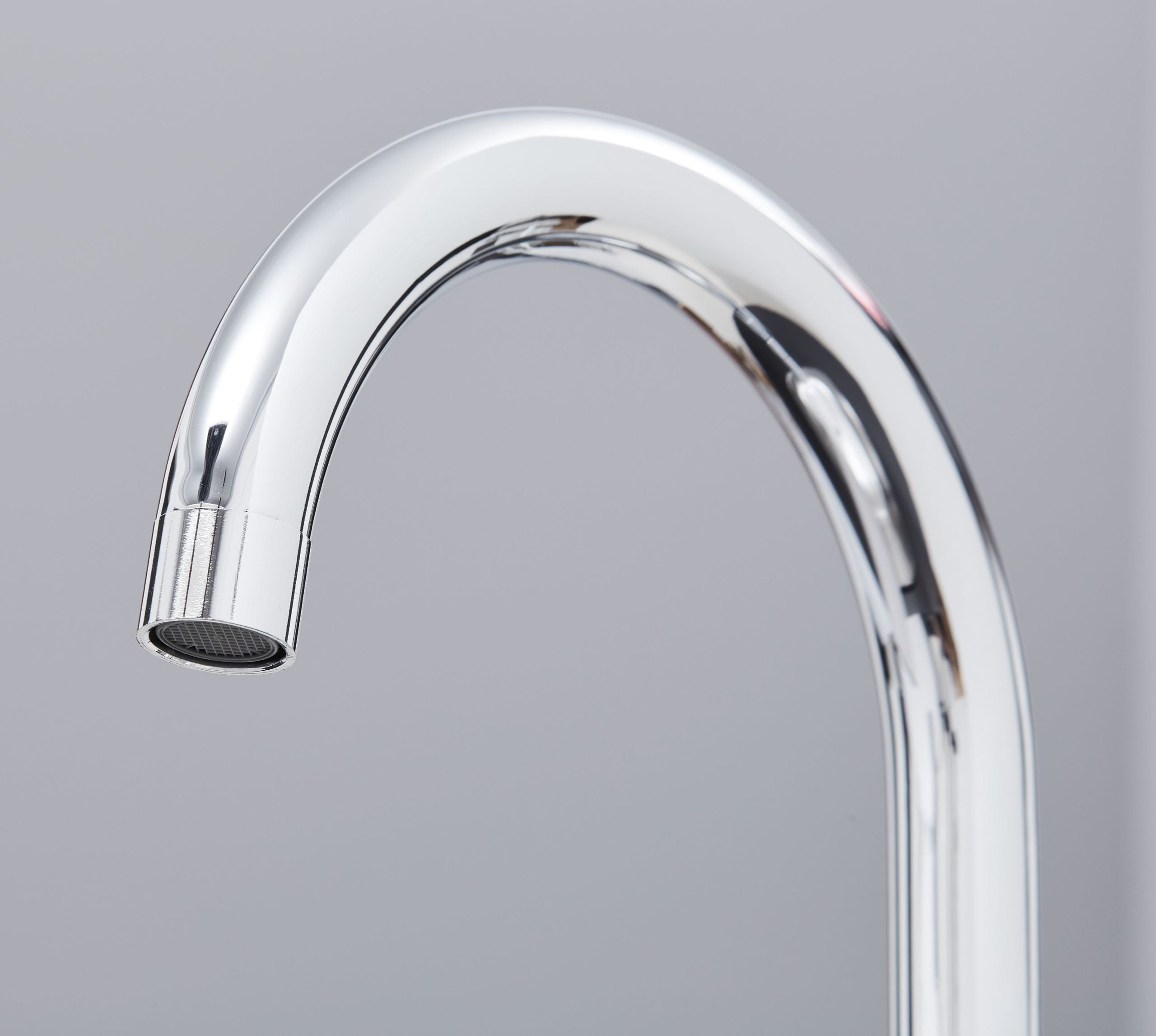 Elera Single Lever Swan Neck Mono Bloc Tap - Chrome