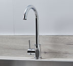 Elera Single Lever Swan Neck Mono Bloc Tap - Chrome
