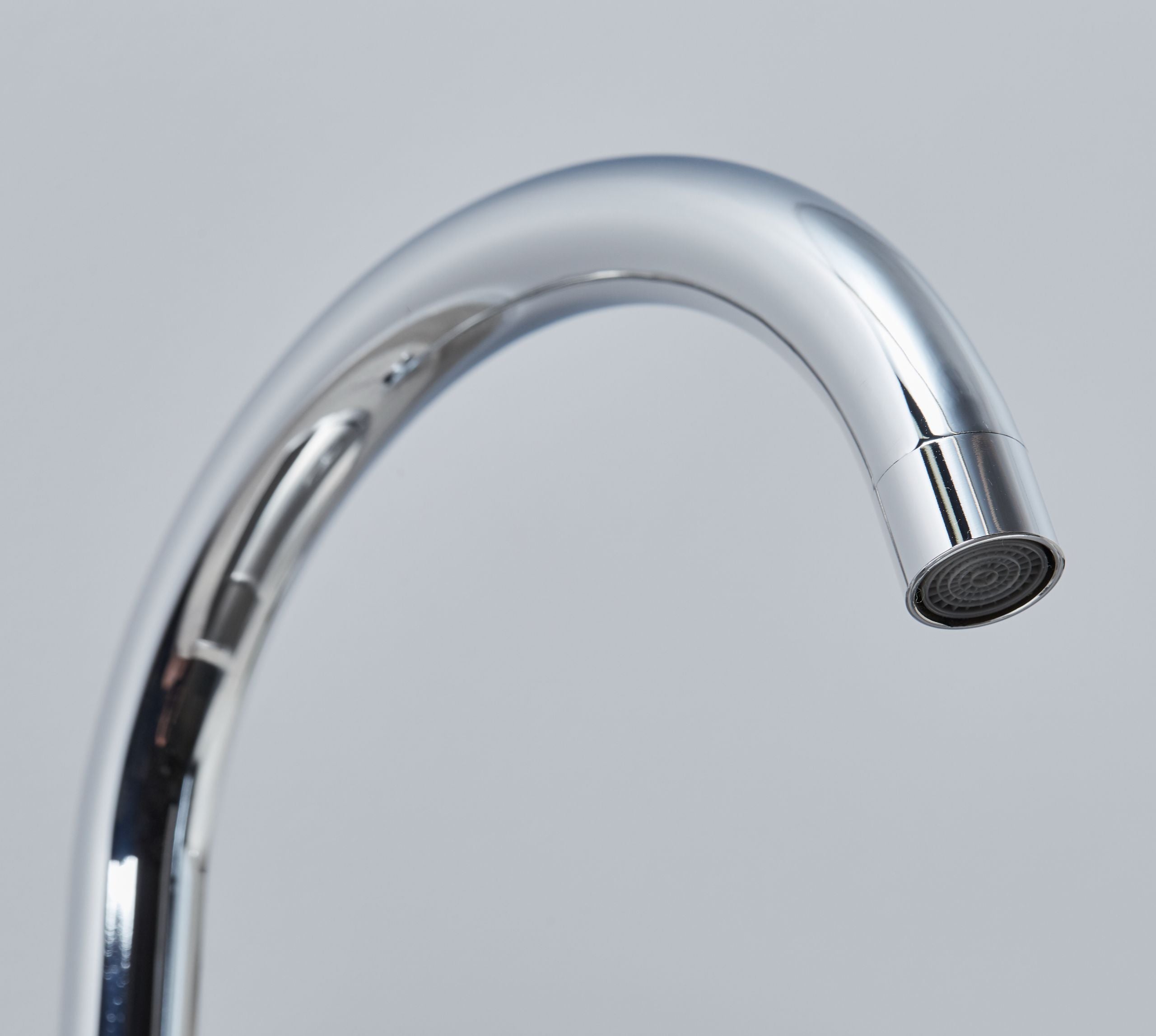 Elera Single Lever Swan Neck Mono Bloc Tap - Chrome
