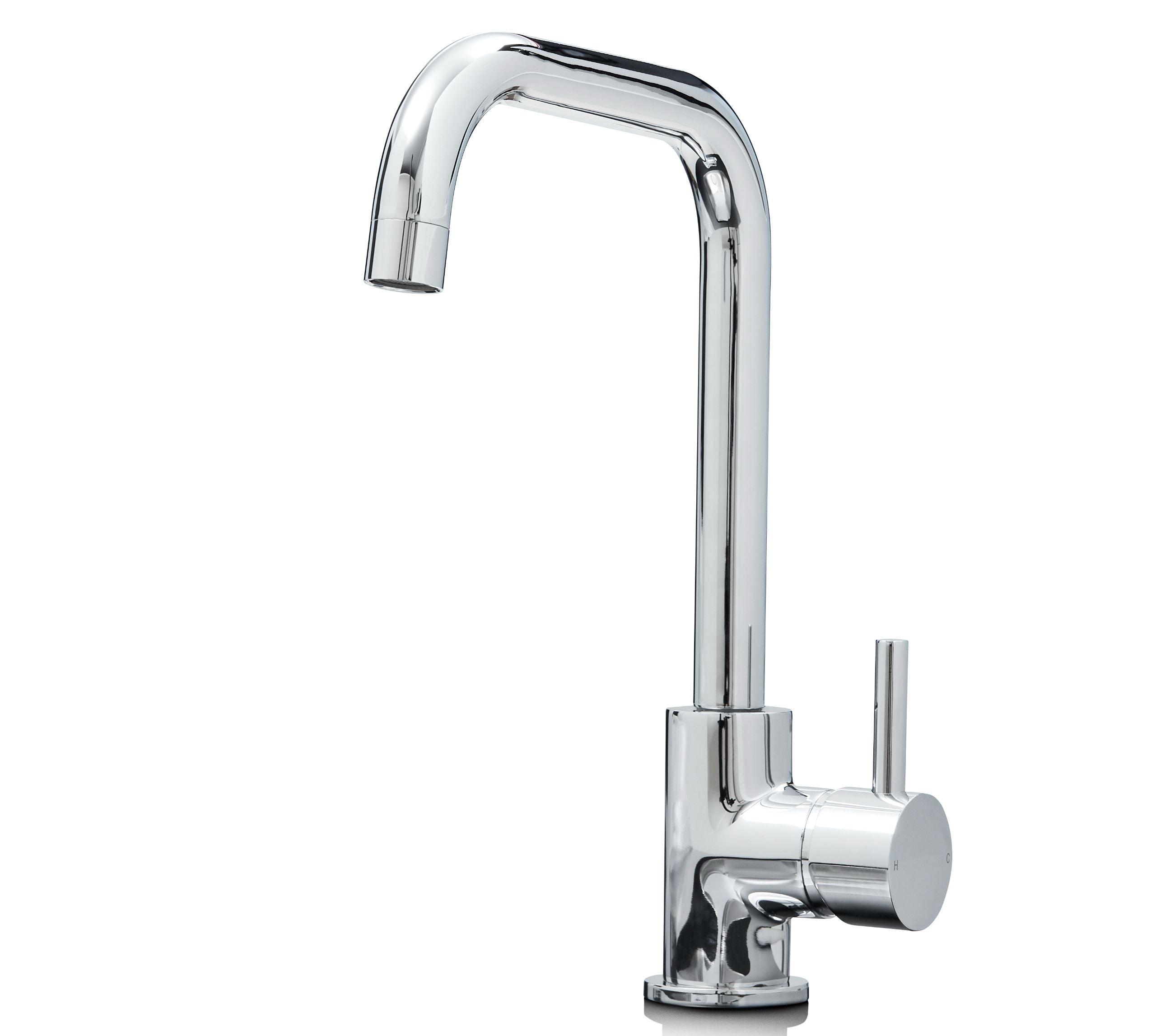 Elera D Single Lever D Shaped Mono Bloc Tap - Chrome