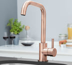 Elera D Single Lever D Shaped Mono Bloc Tap - Copper