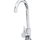 Elera Single Lever Swan Neck Mono Bloc Tap - Chrome