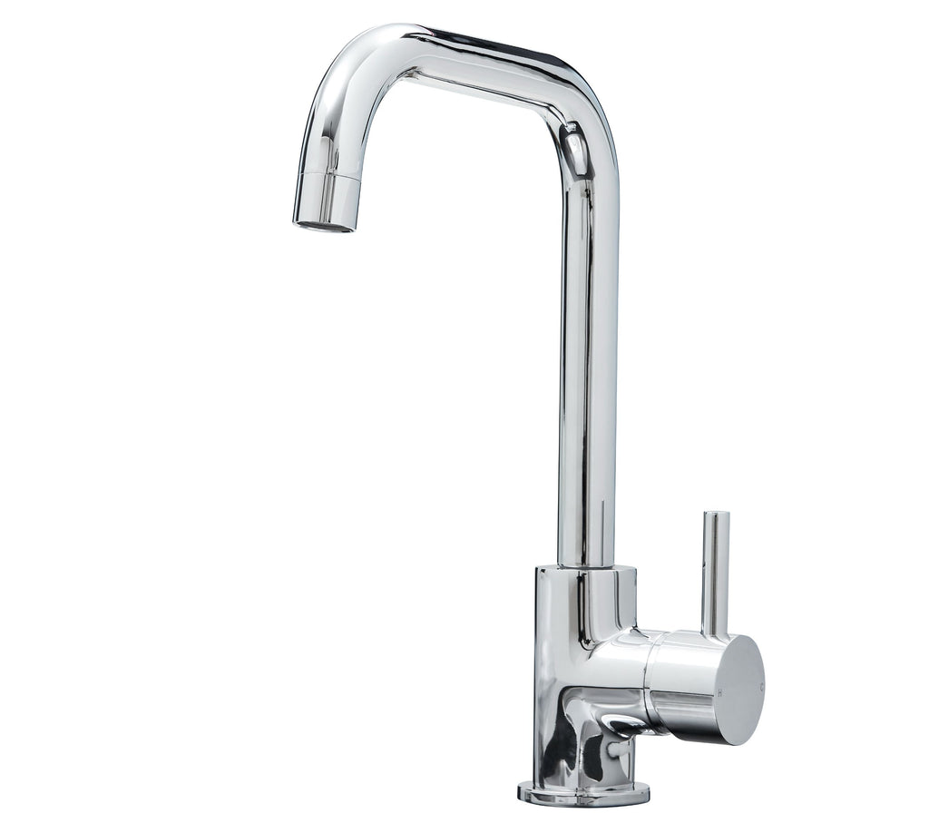 Elera D Single Lever D Shaped Mono Bloc Tap - Chrome