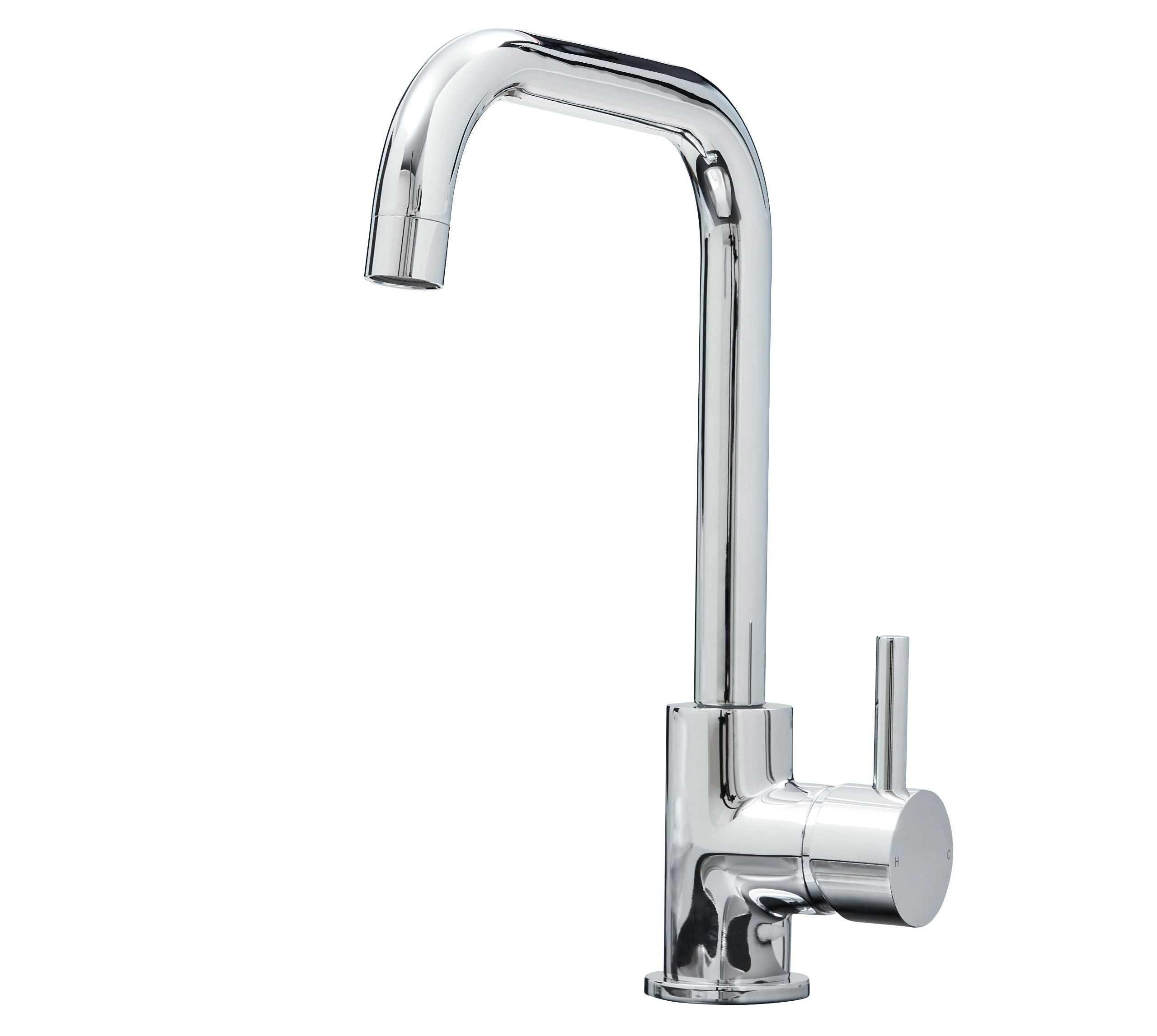 Elera D Single Lever D Shaped Mono Bloc Tap - Chrome
