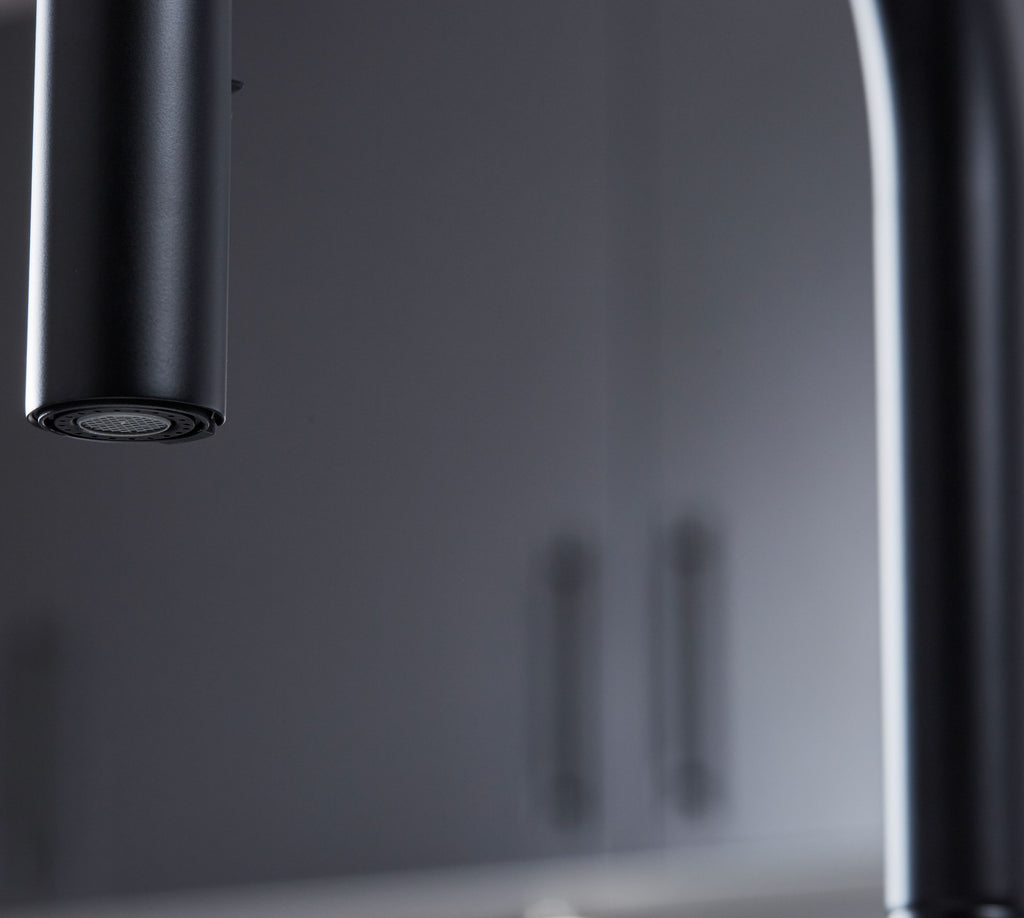 Rievaulx Pull Out Tap - Matt Black