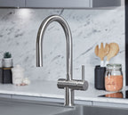 Rievaulx Pull Out Tap - Brushed Nickel