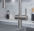 Rievaulx Pull Out Tap - Brushed Nickel
