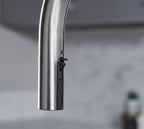 Rievaulx Pull Out Tap - Brushed Nickel
