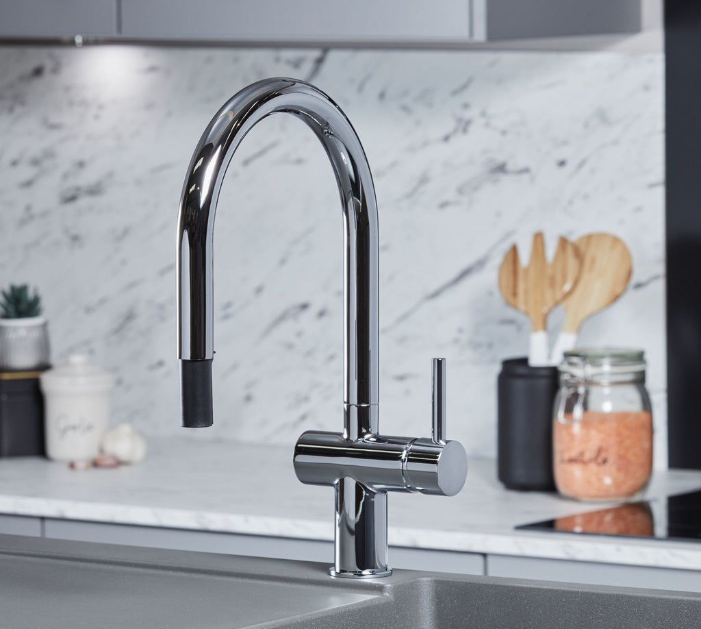 Rievaulx Pull out Tap - Chrome