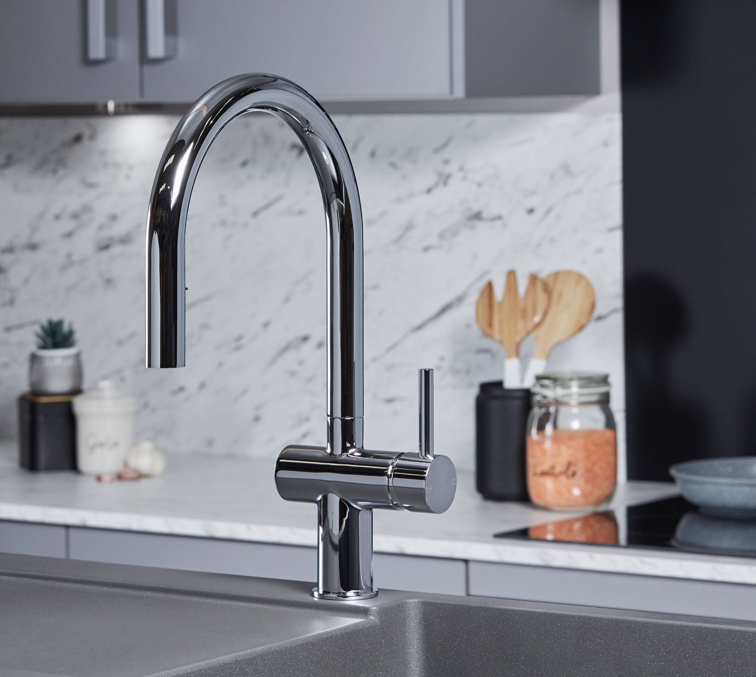 Rievaulx Pull out Tap - Chrome