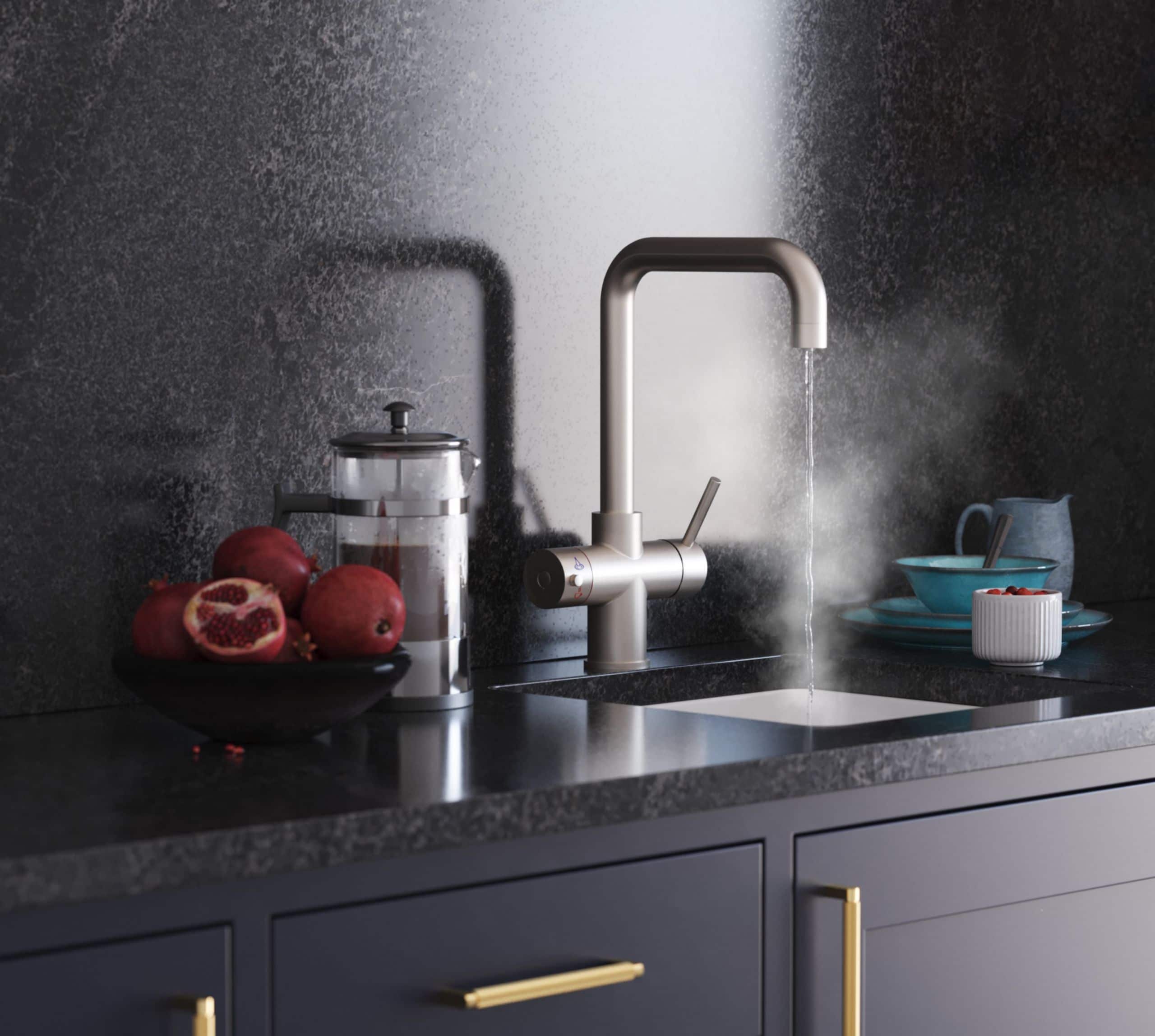 Quantum Chilled 4-in-1: D-Shape - Brushed Nickel