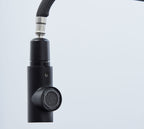 Ingleton L shaped Single Lever Handle Pull Out - Matt Black