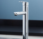 Aysgarth Mono Bloc Single Top Lever, Round Body Tap - Chrome