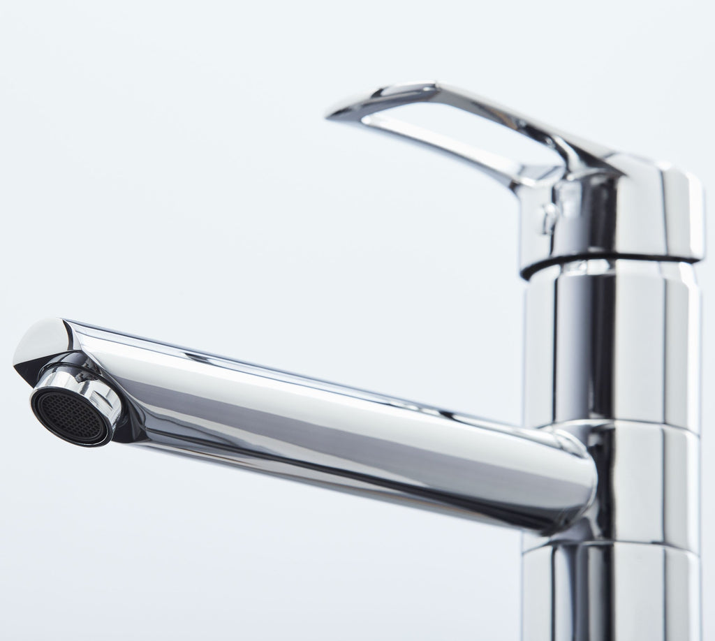 Aysgarth Mono Bloc Single Top Lever, Round Body Tap - Chrome