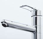 Aysgarth Mono Bloc Single Top Lever, Round Body Tap - Chrome