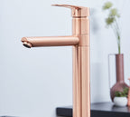 Aysgarth - Mono Bloc Single Top Lever, Round Body Tap - Copper