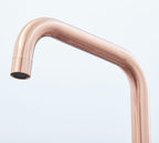Malton Mono Bloc Flat Twin Handled with Round D Shaped Spout - Copper