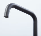 Malton Mono Bloc Twin Flat handles with D shaped spout - Matt Black