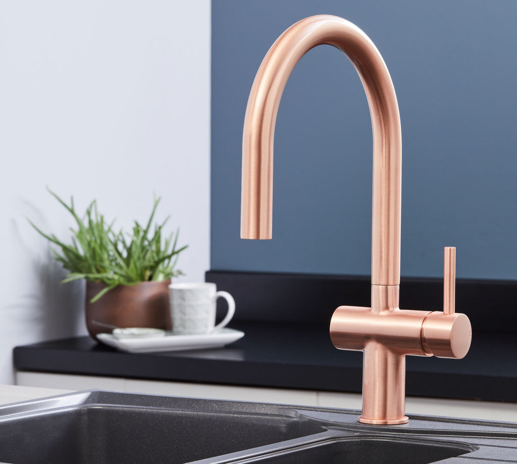 Rievaulx Pull Out Tap - Copper