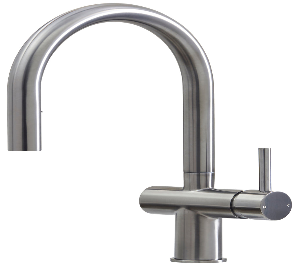 Rievaulx Pull Out Tap - Gun Metal