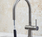Rievaulx Pull Out Tap - Gun Metal
